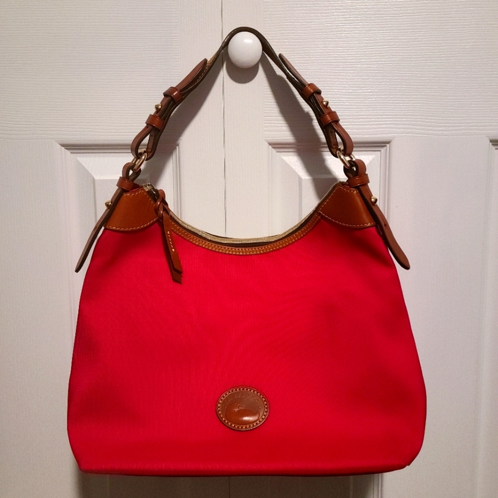 Dooney & Bourke Large Erica Nylon Shoulder Hobo Bag